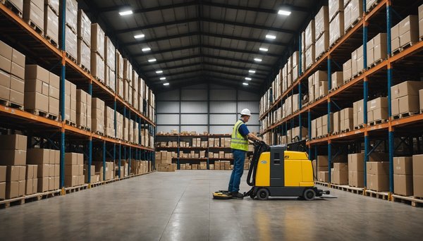 Guide pratique pour un nettoyage optimal d'entrepôt